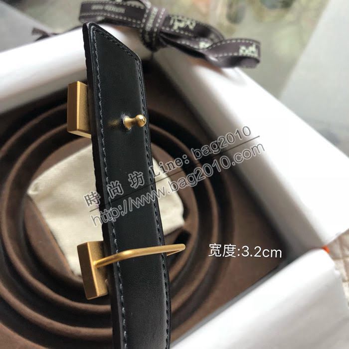 HERMES皮帶 男款 四角扣 雙面原版皮 愛馬仕男士腰帶  hgh1876